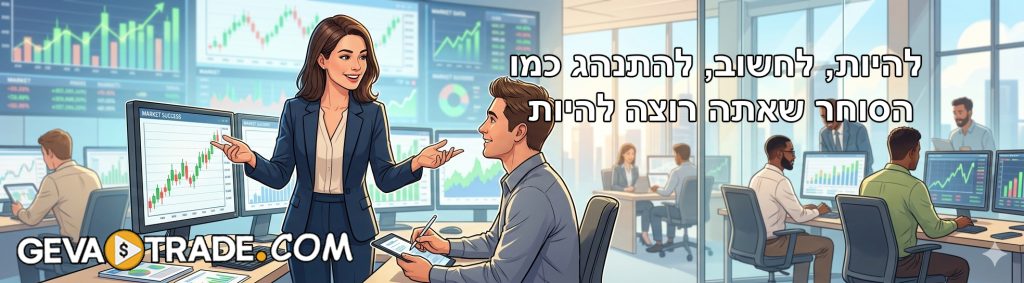 להיות, לחשוב, להתנהג כמו הסוחר שאתה רוצה להיות